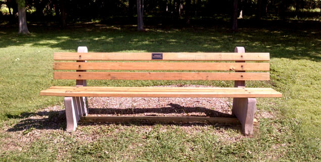 Park bench DIY