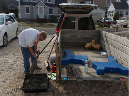 how to build a park bench